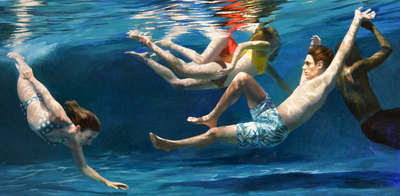 Anne Leone: Cenote Series: Five Swimmers #2, 2012-14
