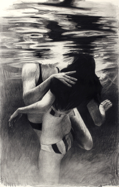 Anne Leone: Two Swimmers #3, 2012-14