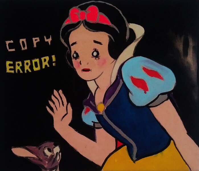 Copy error