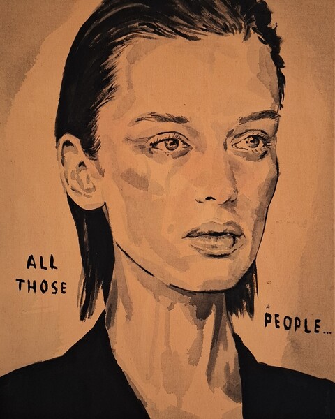 All those people...