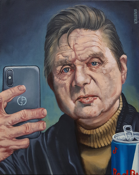Selfie Mr B.