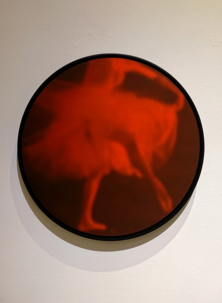 Rotonde en Rouge V - 50 cm