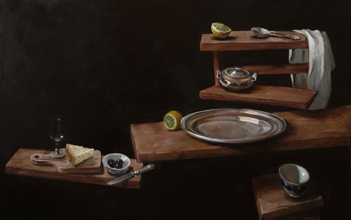 2453 - Vesper mit Käse und Wein