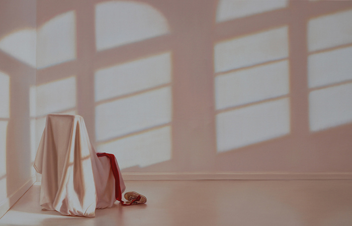 Zimmer mit kleinem Schuh