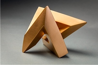Maximilian Verhas: Diagonal Open Cube, 2020