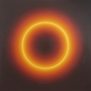 Irina und Marina Fabrizius: Kreis Weiß Oxid Orange Braun, 2026