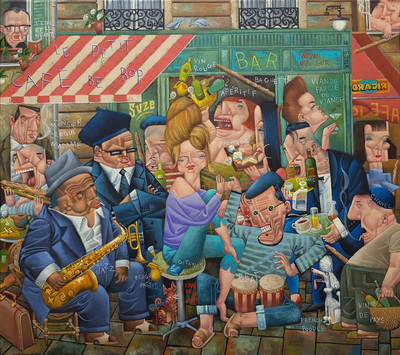 Guido Sieber: Be Bop Paris, 2023