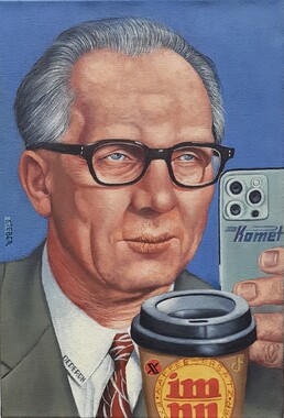 Guido Sieber: Selfie Mr. H, 2025