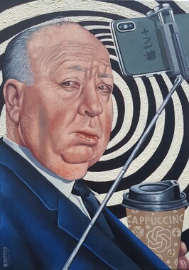 Guido Sieber: Selfie Herr H., 2025