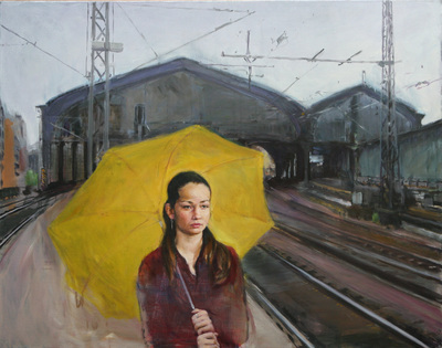 Christian Grosskopf: Der gelbe Regenschirm, 2008