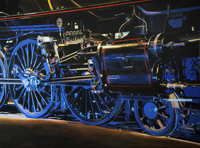 Thomas Kaemmerer: Blaue Lokomotive, 2013