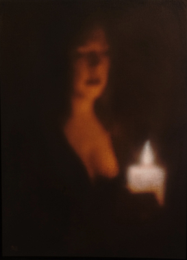 Nikolai Makarov: Dame mit Kerze, 2016