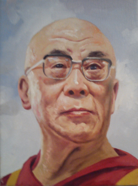 Rolf Ohst: Dalai Lama, 2013