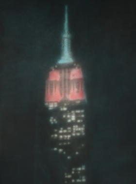 Nikolai Makarov: Empire State Building at night, 2014
