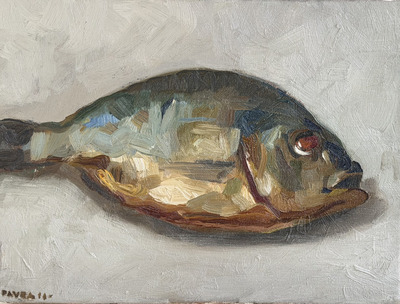 Pavel Feinstein: 1545-Fisch (Karpfen), 2015
