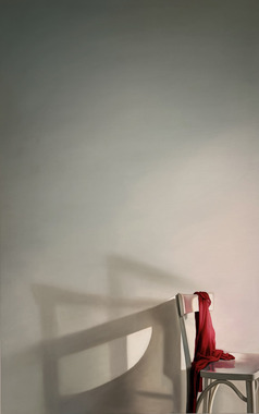 Edite Grinberga: Rotes Tuch II, 2009