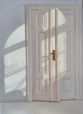 Edite Grinberga: Weiße Tür, 2025