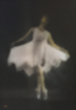 Nikolai Makarov: Danseuse en pieds hors de la pièce, 2017