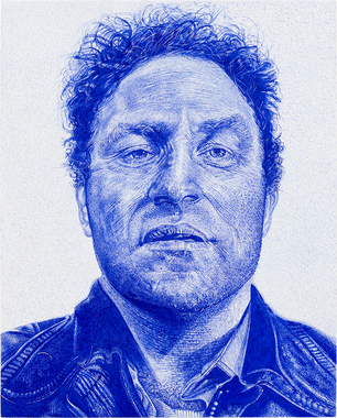 Jub Mönster: Mein Chuck Close 'Richard' 1969, 2023