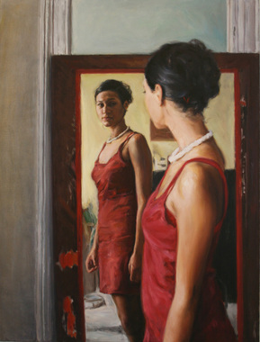 Christian Grosskopf: Das rote Kleid, 2008
