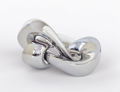 Maximilian Verhas: Edelstahl-Constrictor, 2021