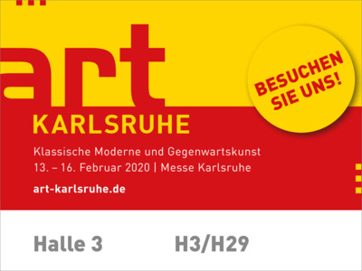 Art Karlsruhe 2020, Halle 3, H 29