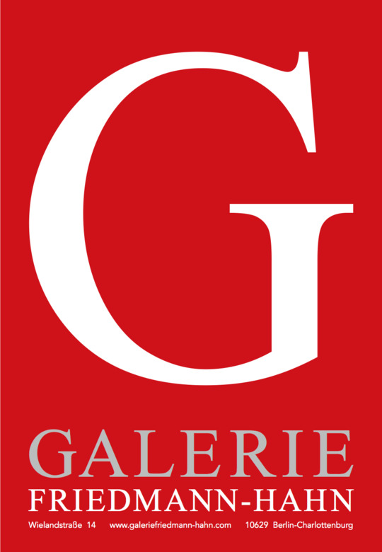 Werbebrochure Galerie Friedmann-Hahn