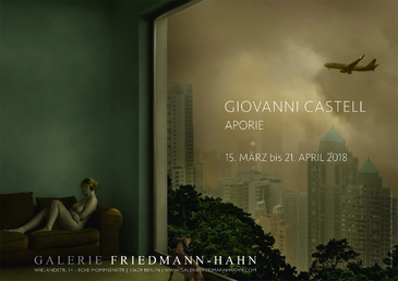 Giovanni Castell: Aporie - Plakat zur Ausstellung