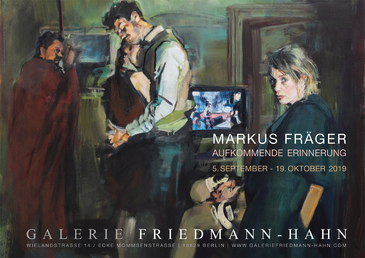 Markus Fräger: Aufkommende Erinnerung - Plakat zur Ausstellung