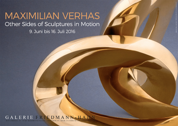 Maximilian Verhas: Other Sides of Sculptures in Motion - Plakat zur Ausstellung